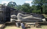 Gal Vihara, a Buddhist rock temple, was constructed in the 12th century by King Parakramabahu I (1123 - 1186). 
Polonnaruwa, the second most ancient of Sri Lanka's kingdoms, was first declared the capital city by King Vijayabahu I, who defeated the Chola invaders in 1070 CE to reunite the country under a national  leader.