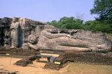 Gal Vihara, a Buddhist rock temple, was constructed in the 12th century by King Parakramabahu I (1123 - 1186). 
Polonnaruwa, the second most ancient of Sri Lanka's kingdoms, was first declared the capital city by King Vijayabahu I, who defeated the Chola invaders in 1070 CE to reunite the country under a national  leader.