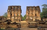 The Royal Palace was built by King Parakramabahu the Great (1123 - 1186).
Polonnaruwa, the second most ancient of Sri Lanka's kingdoms, was first declared the capital city by King Vijayabahu I, who defeated the Chola invaders in 1070 CE to reunite the country under a national  leader.