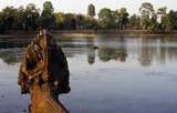 Srah Srang (Pool of Ablutions) is a baray (reservoir) originally dug in the 10th century under the instruction of King Rajendravarman II. It was then remodelled in the 12th century by Jayavarman VII.