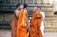 Sri Lanka: Monks at the sacred bodhi tree (Jaya Sri Maha Bodhi), Anuradhapura