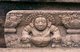 Sri Lanka: A stone relief of a dwarf on a step at Mahasen's Palace, Anuradhapura
