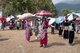 Thailand: A finely dressed group at Hmong New Year celebrations, Chiang Mai, Northern Thailand