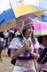 Thailand: Young woman at Hmong New Year celebrations, Chiang Mai, Northern Thailand