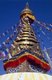 Nepal: The eyes on the stupa represent Wisdom and Compassion, Swayambhunath (Monkey Temple), Kathmandu Valley