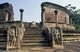 Sri Lanka: Guardstone in front of the Vatadage (circular relic house), Polonnaruwa