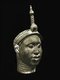 Nigeria:  Bronze Crowned Ooni (traditional ruler) of the Ife Kingdom.