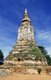 Cambodia: Unrestored chedi atop Phnom Udong, Udong