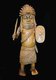 Nigeria: Ivory figurine of a warrior, Benin Kingdom, 19th or 20th century.