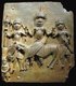 Nigeria: Bronze representation of Edo ruler on horseback accompanied by attendants, Kingdom of Benin, 16th-18th centuries.