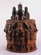 Nigeria: A bronze Edo altar from the Kingdom of Benin,17th to 18th century.